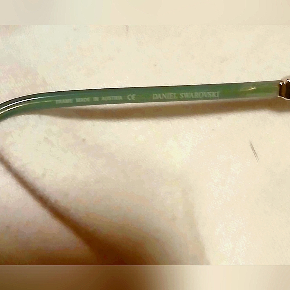 Daniel Swarowski Rimless Glasses Frames Only - image 5